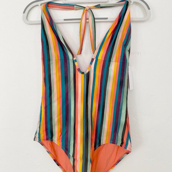 Plunge swimsuit - Picture 3 of 7